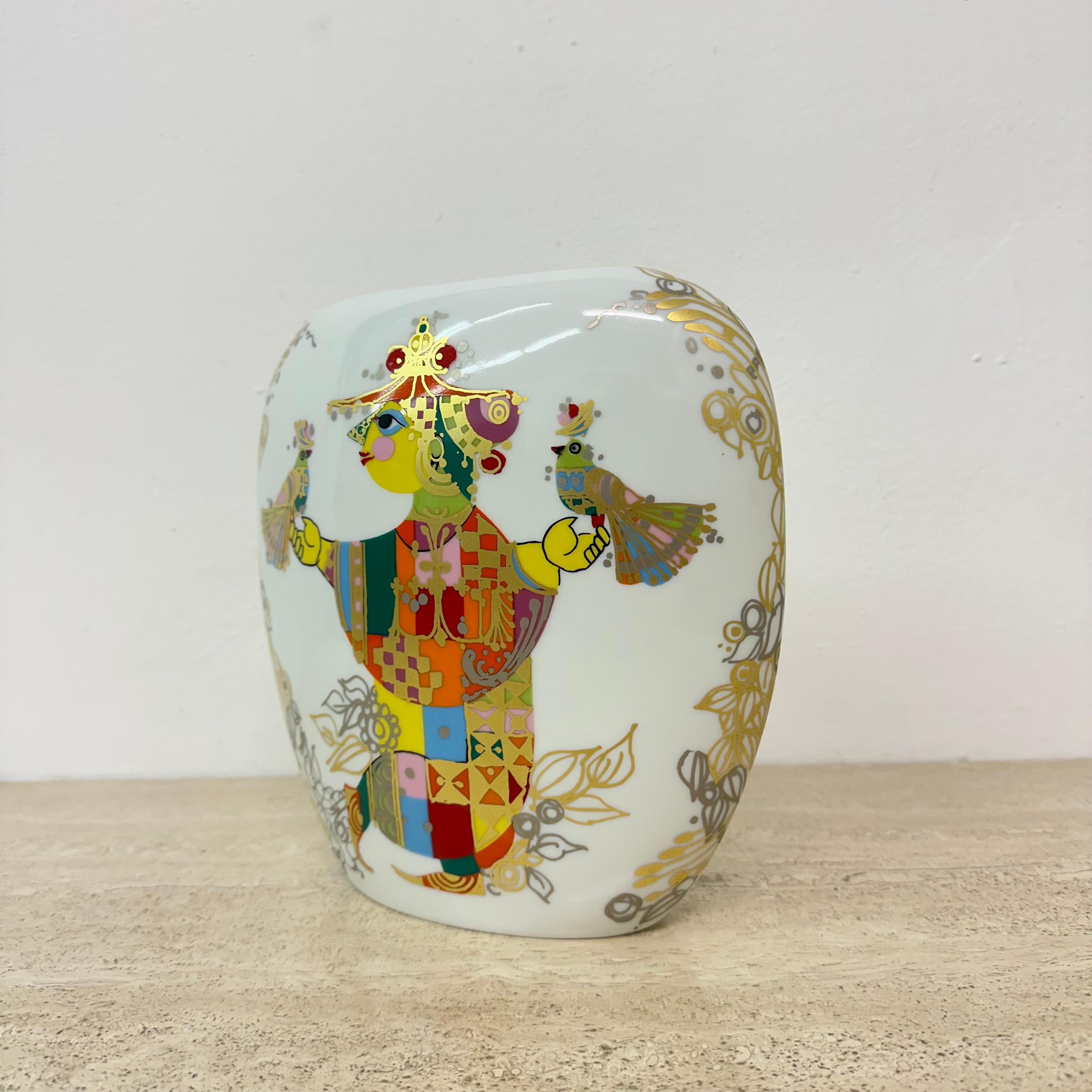 Allemand Vase Björn Wiinblad pour Rosenthal , années 1970 en vente