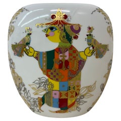 Jarrón Björn Wiinblad para Rosenthal , años 70