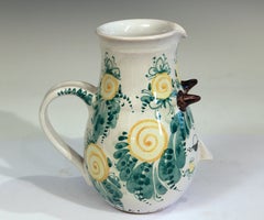 Bjorn Wiinblad Pottery Vintage Finnish Pitcher Vase Studio Signed Label