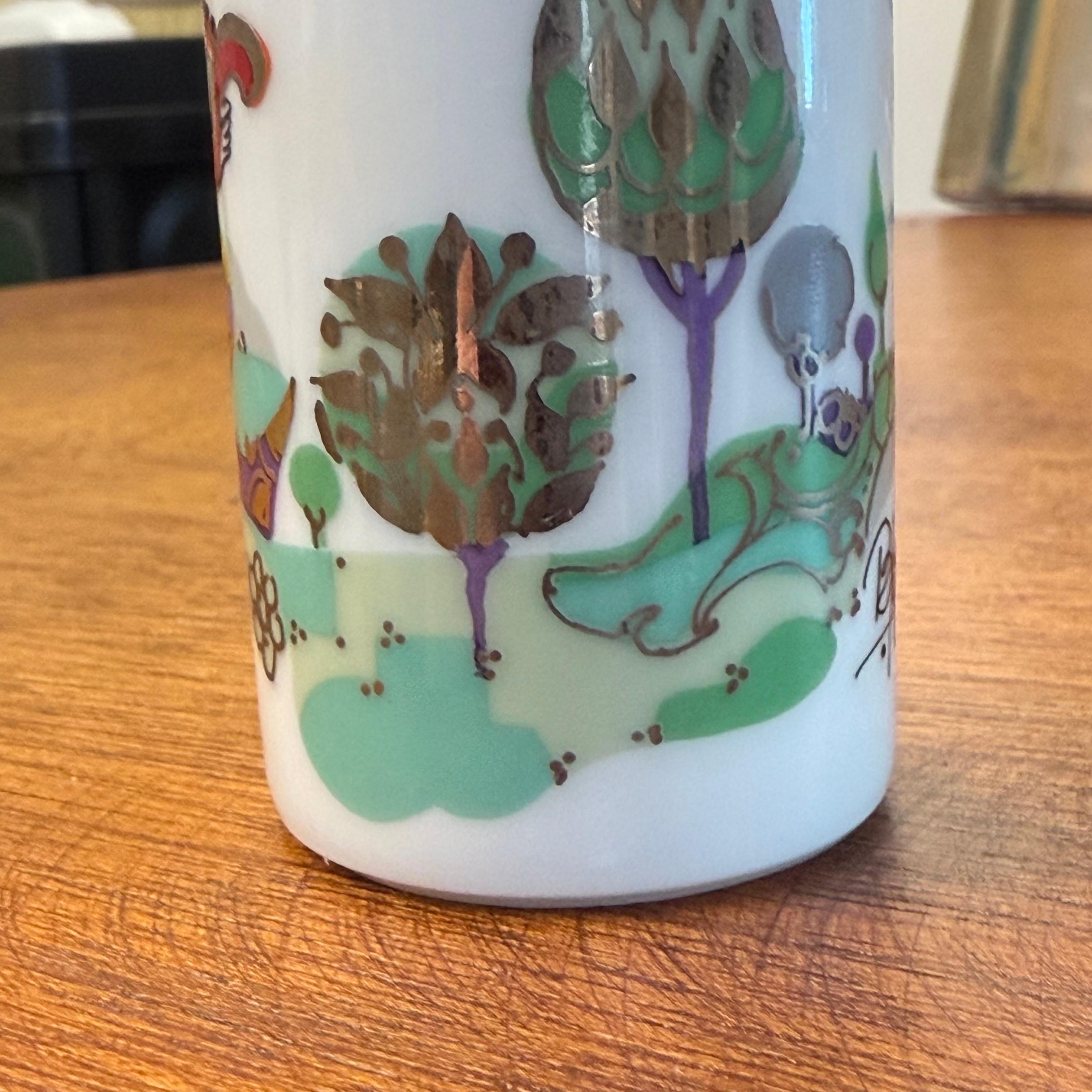 Porcelain Bjorn Wiinblad Rosenthal Vase For Sale