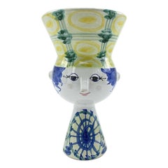 Bjorn Wiinblad Signed Ceramic Vase, 1972