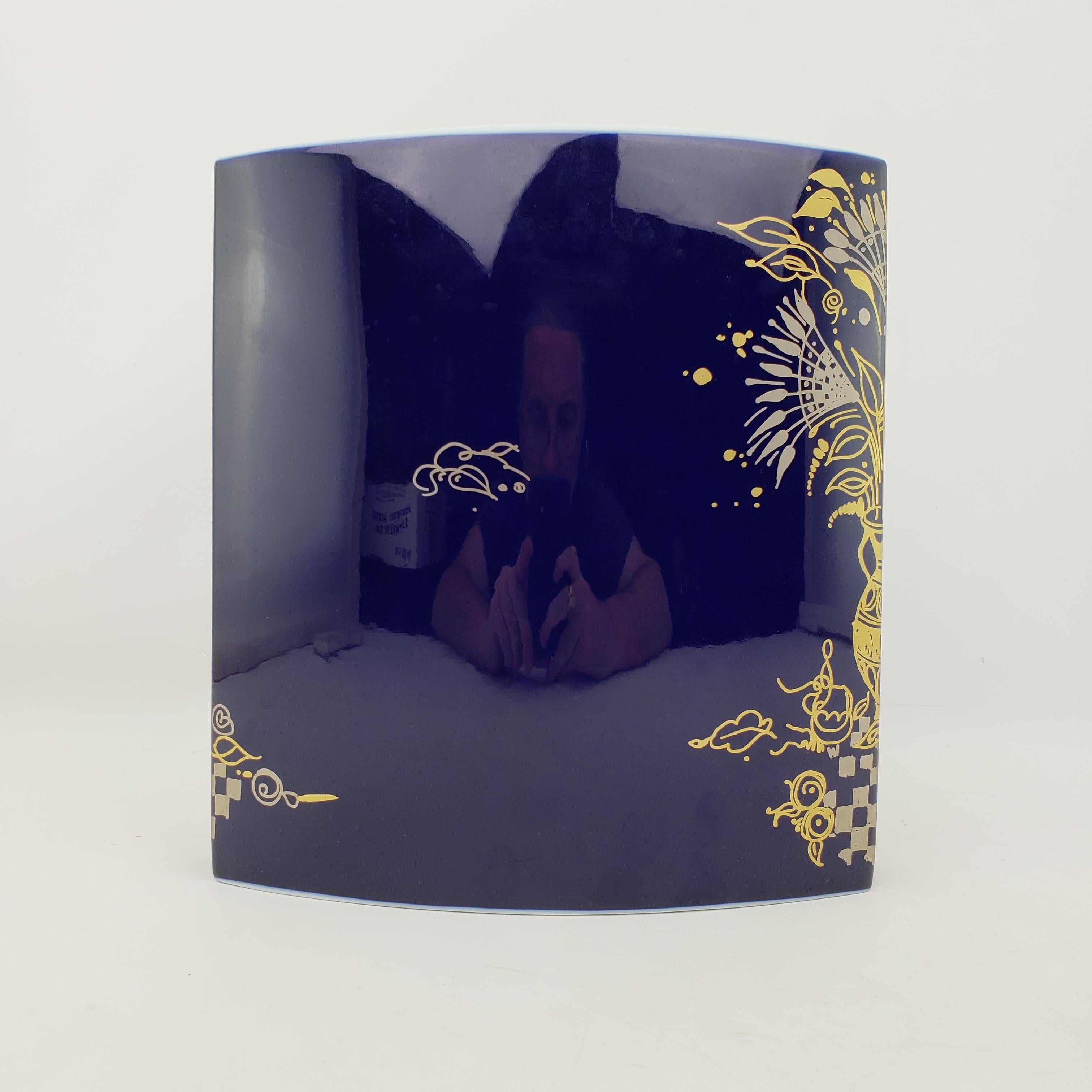 Allemand Vase en céramique Studio Line de Bjorn Wiinblad pour Rosenthal en vente