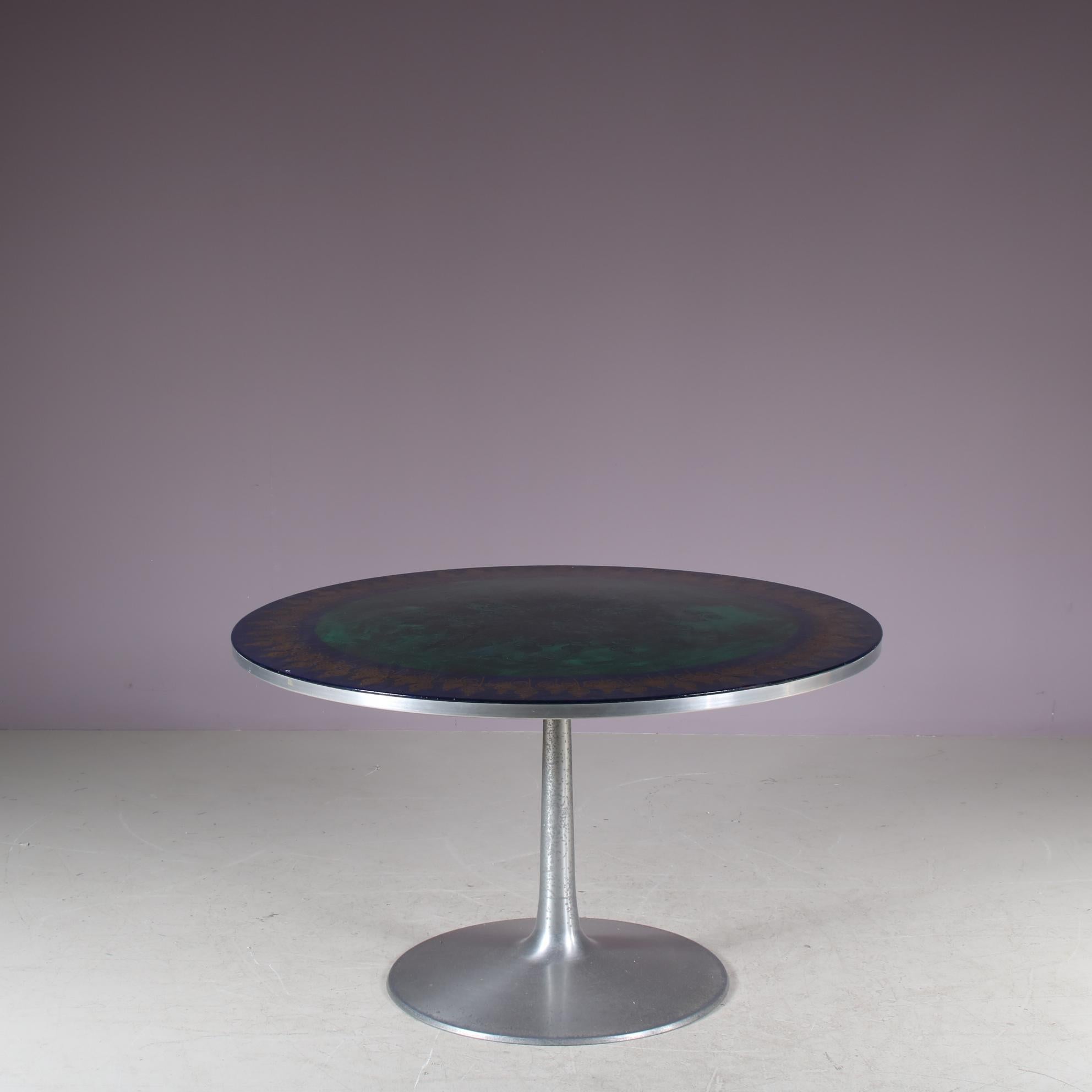 Mid-Century Modern Table de salle à manger de Björn Wiinblad, Susanne Fjeldsøe Mygge et Poul Cadovius pour la France en vente