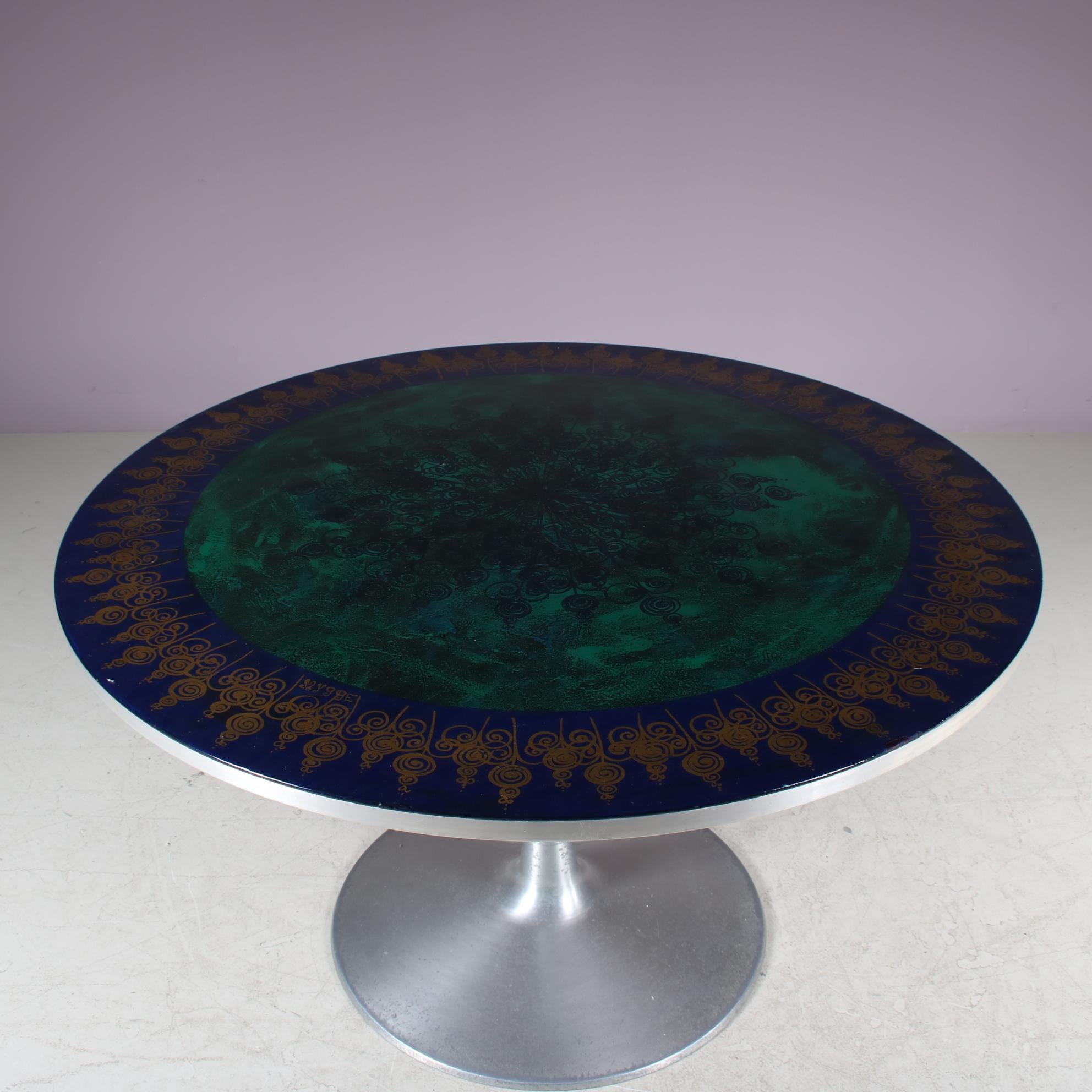 Table de salle à manger de Björn Wiinblad, Susanne Fjeldsøe Mygge et Poul Cadovius pour la France en vente 1