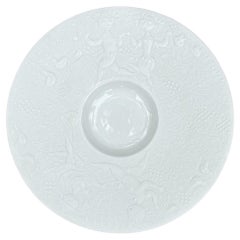Piattino da 6" in porcellana bianca di Bjorn Wiinblad per Rosenthal, Germania, XX secolo