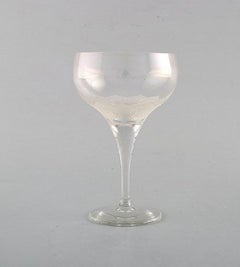 Bjørn Wiinblad '1918-2006' for Rosenthal, Four "Lotus" Glasses, 1980s