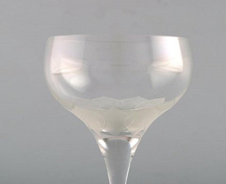 Bjørn Wiinblad '1918-2006' for Rosenthal, Four "Lotus" Glasses, 1980s For  Sale at 1stDibs
