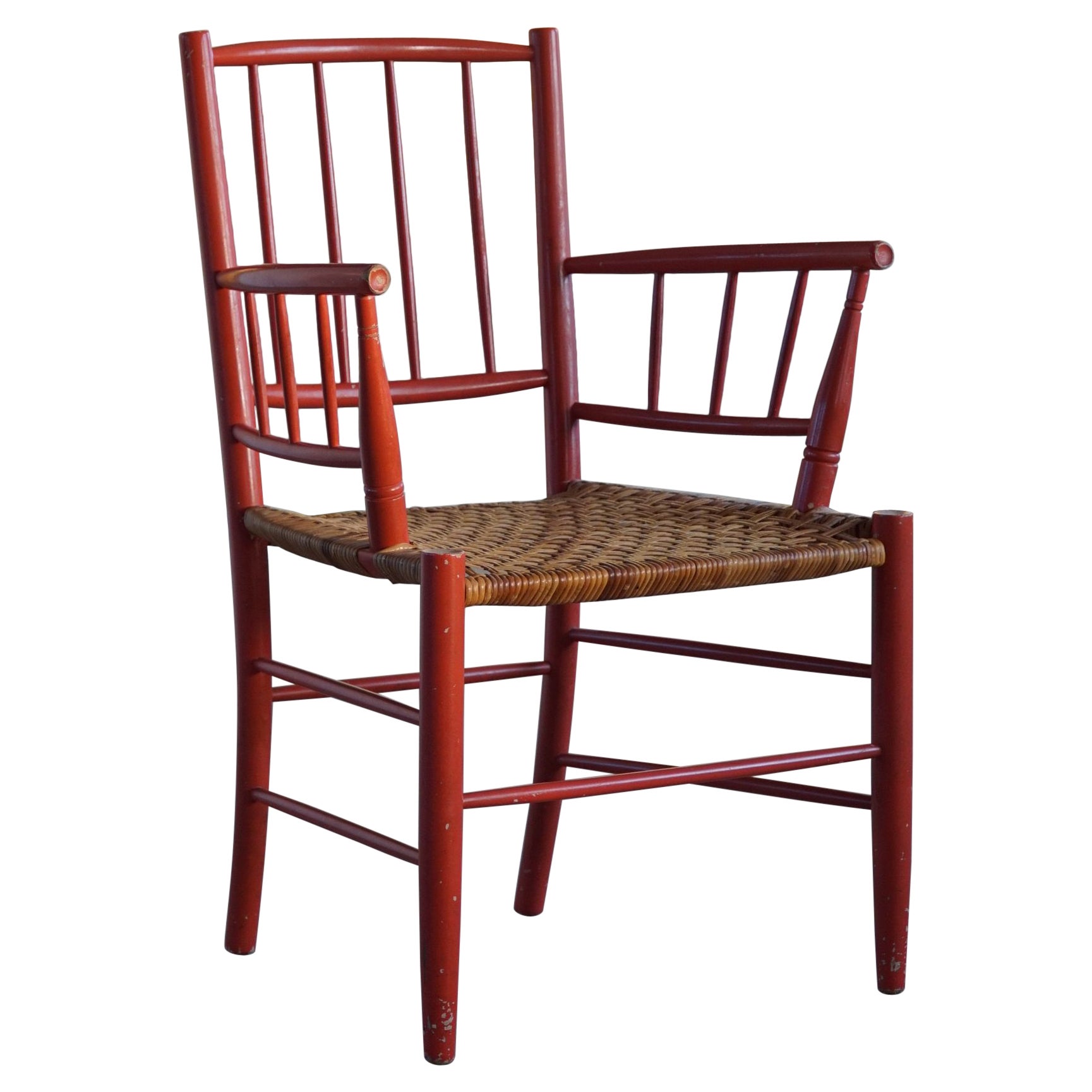 Fauteuil Bjrn Wiinblad, fabriqué à Nssj Stolefabrik, mi-siècle moderne, années 1950