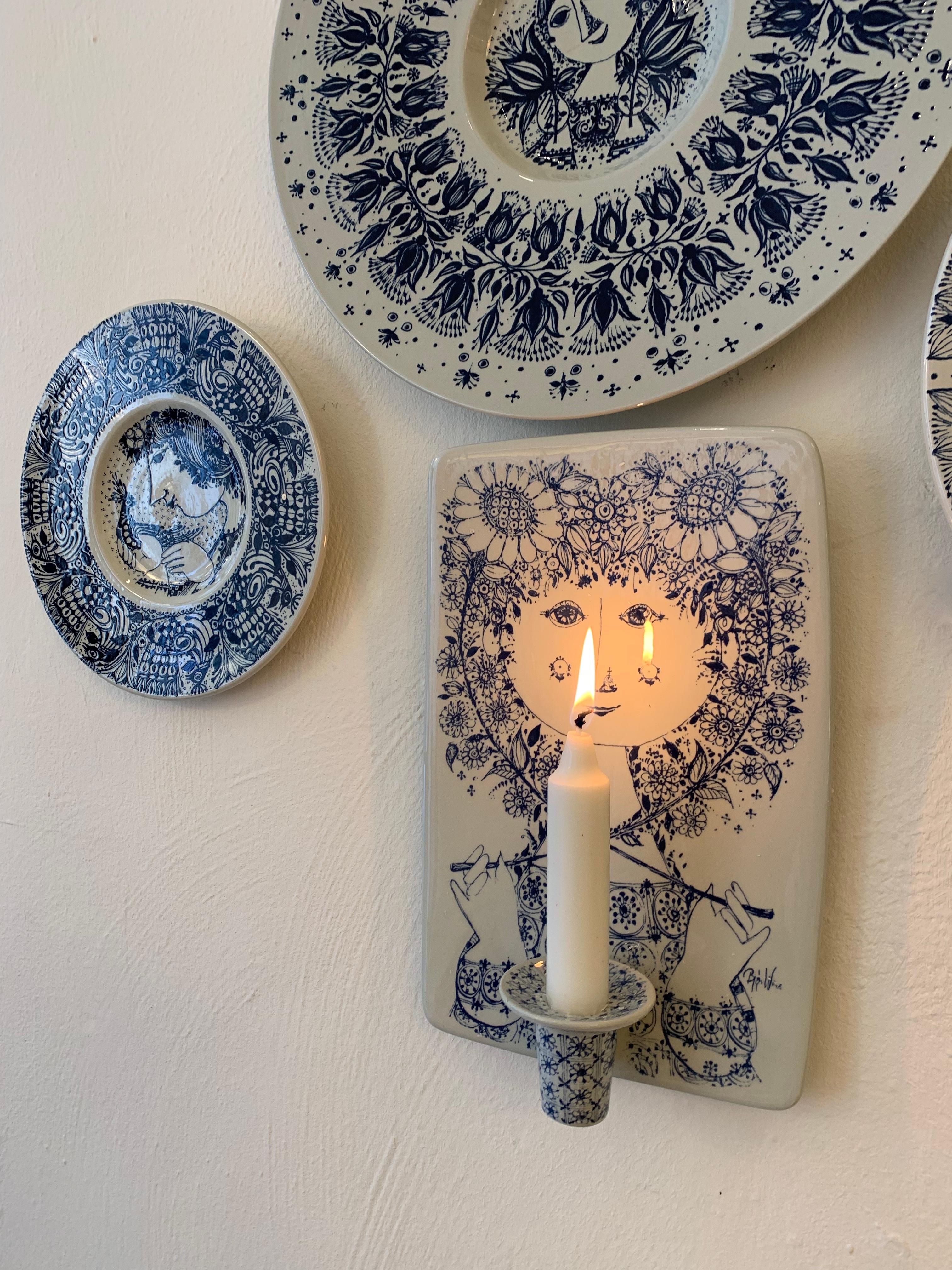 ceramic wall candle holders