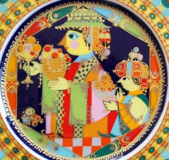 Bjørn Wiinblad Christmas Plate 1974 "Balthasar"