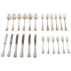 Vintage Bjørn Wiinblad, Cutlery, 'Romanze' for Rosenthal, Sterling Silver