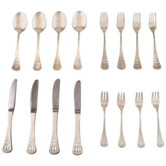 Vintage Bjørn Wiinblad, Cutlery, 'Romanze' for Rosenthal, Sterling Silver