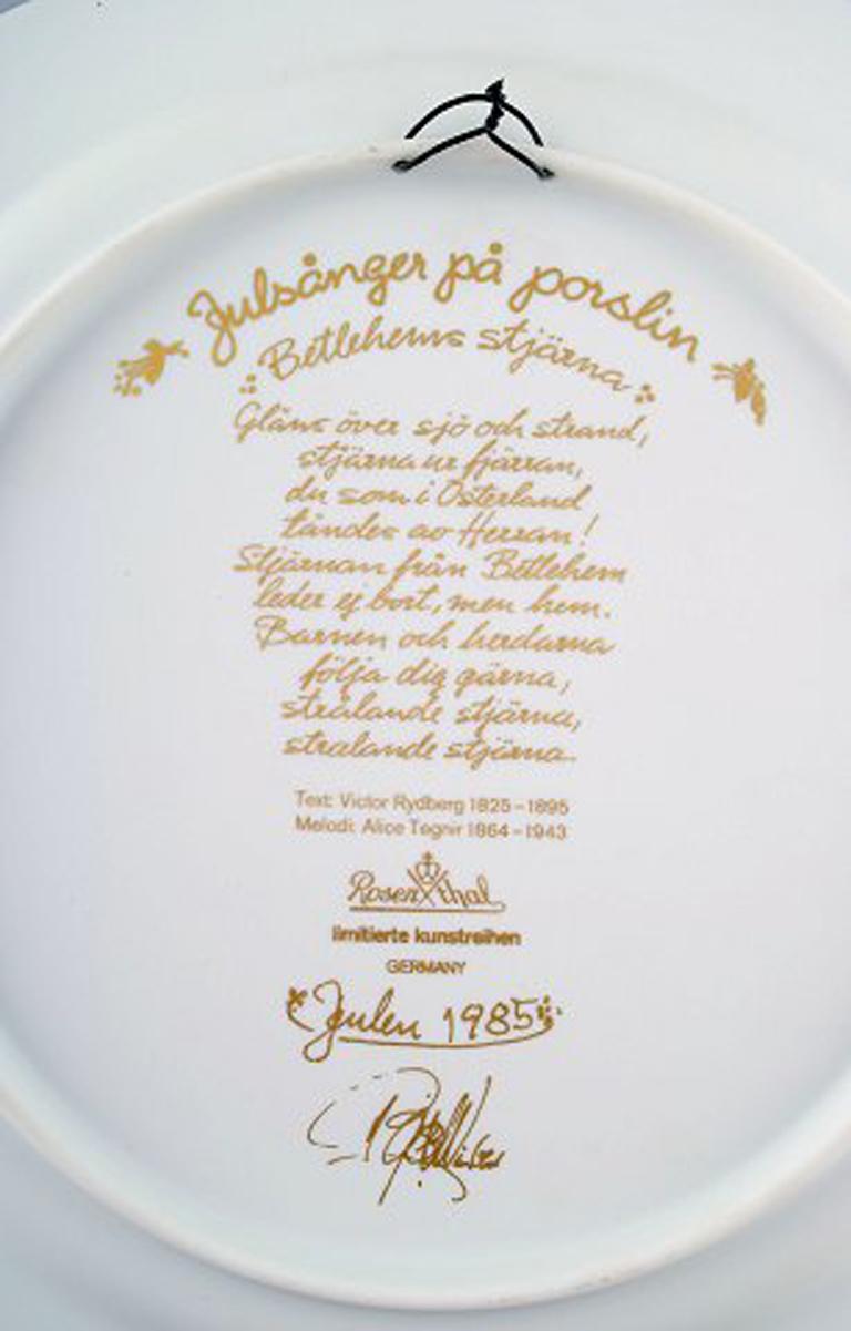 rosenthal bjorn wiinblad plate