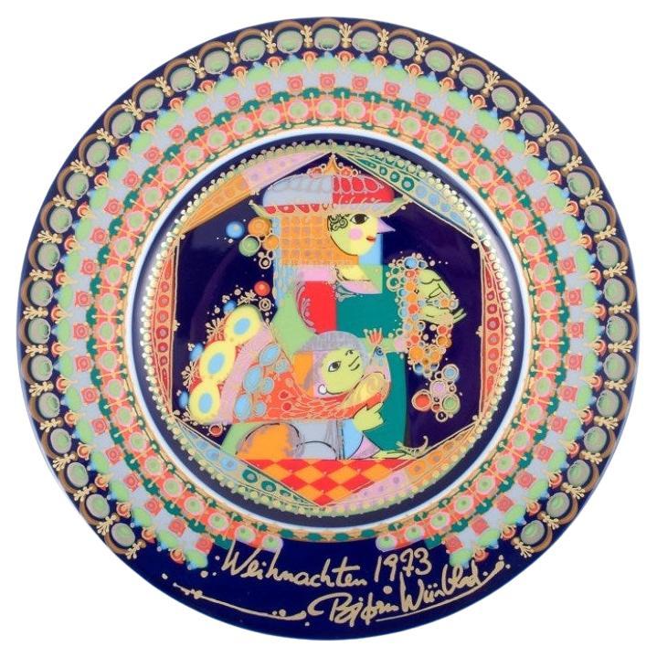 Bjørn Wiinblad para Rosenthal, Plato de Navidad con motivos bíblicos. 1973 en venta