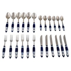 Bjørn Wiinblad for Rosenthal, Complete Siena Grill Cutlery / Service