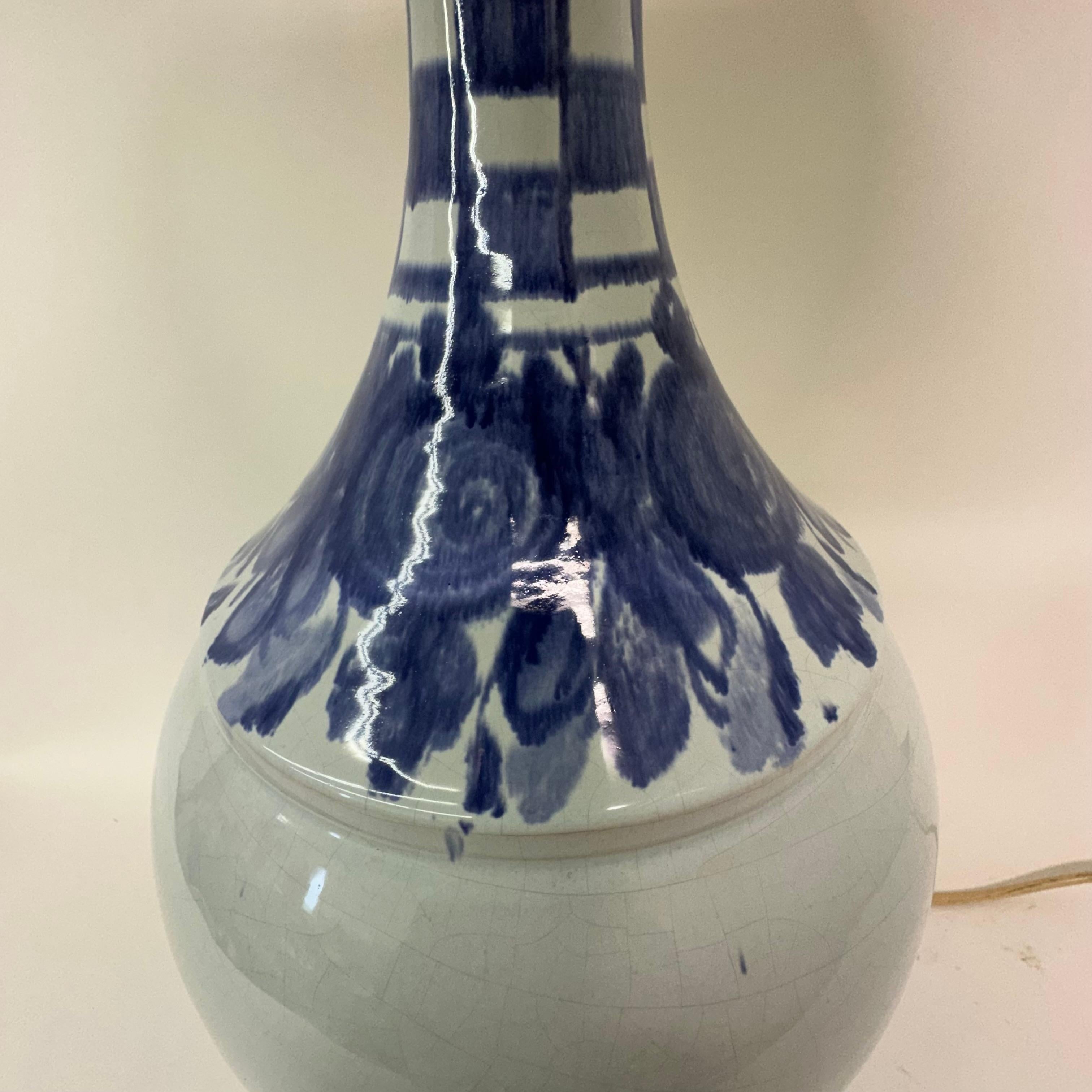 Ceramica Lampada da terra/da tavolo in ceramica floreale Bjørn Wiinblad per Rosenthal Germania , anni '70 in vendita
