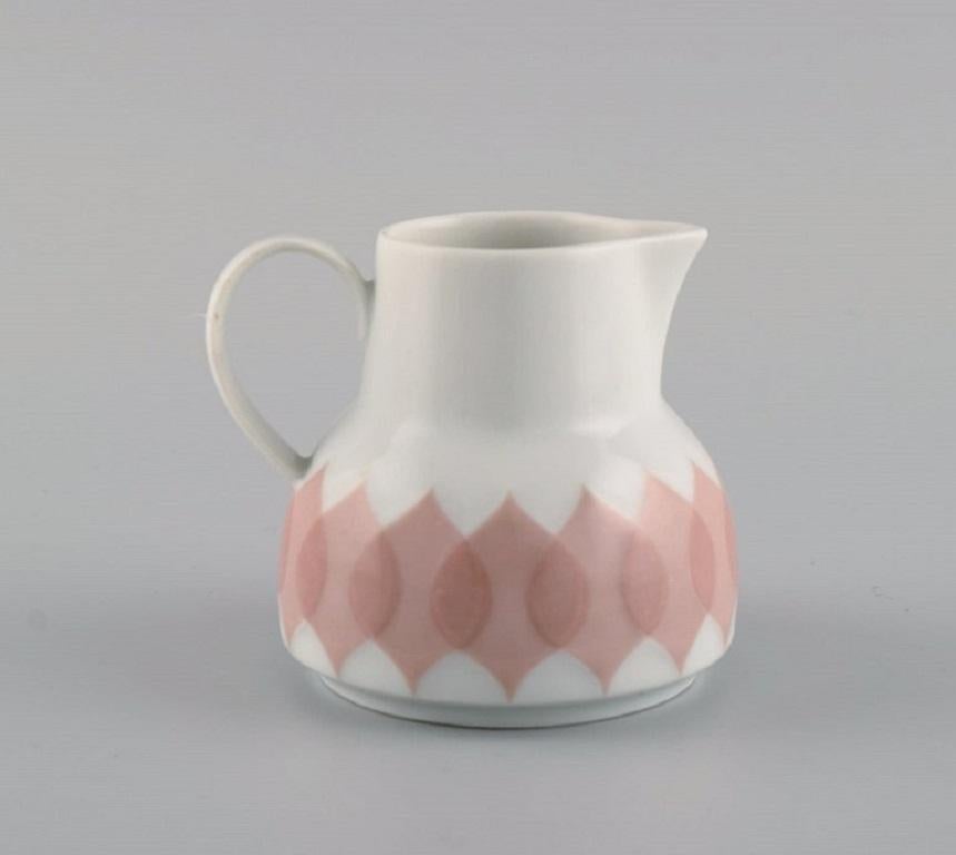 Late 20th Century Bjørn Wiinblad for Rosenthal, Lotus Porcelain Service, Coffee Pot with Heater For Sale