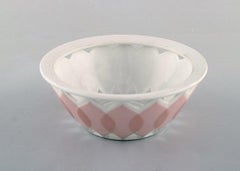 Bjørn Wiinblad for Rosenthal, "Lotus" Porcelain Service, Pierced Bowl, 1980s