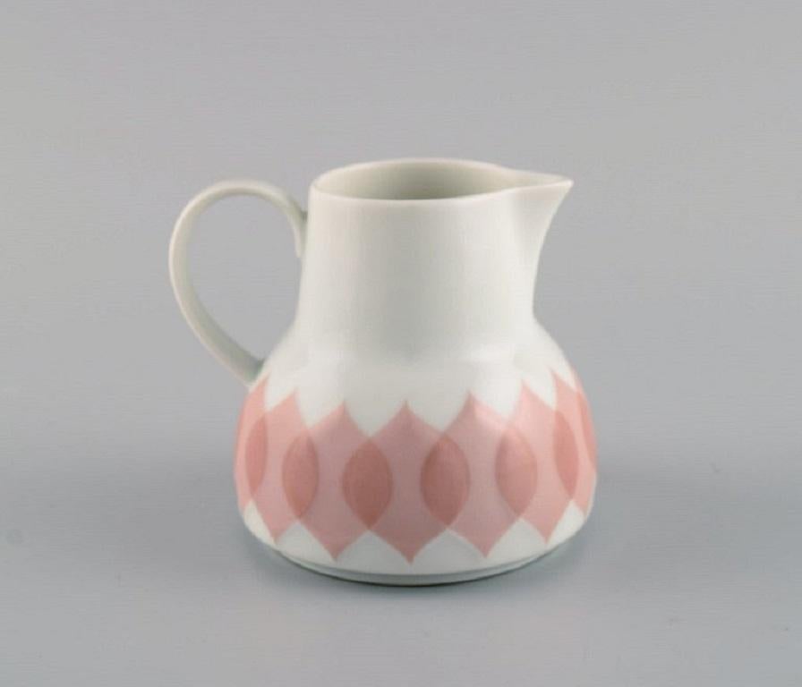 German Bjørn Wiinblad for Rosenthal, Lotus Porcelain Service, Teapot with Heater For Sale