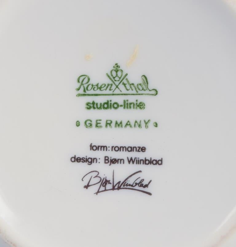 Bjørn Wiinblad per Rosenthal. Vaso a collo stretto in porcellana. in vendita 1