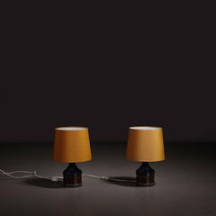 Bjørn Wiinblad for Rosenthal Pair of Table Lamps in Porcelain, 1960s