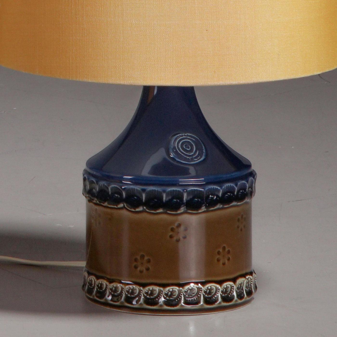 Allemand Bjørn Wiinblad pour Rosenthal Paire de lampes de table en porcelaine, années 1960 en vente