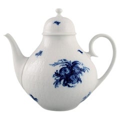 Bjørn Wiinblad for Rosenthal, Romanze Blue Flower Teapot, 1960s