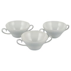 Bjørn Wiinblad for Rosenthal, Set of Three Bouillon Cups, 1980s