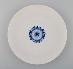 Bjørn Wiinblad for Rosenthal, Six Romanze Dinner Plates in White Porcelain
