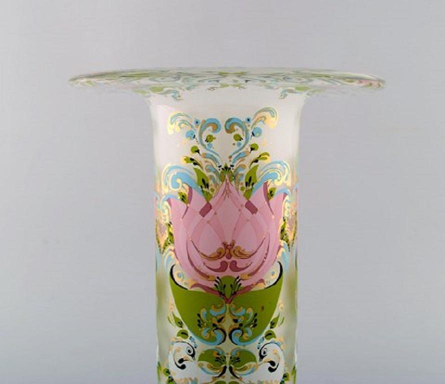 Tedesco Bjørn Wiinblad per Rosenthal Studio Line, Vaso in vetro artistico, anni '80 in vendita