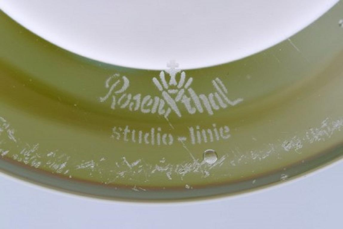 Late 20th Century Bjørn Wiinblad for Rosenthal Studio Line, Art Glass Vase, 1980s For Sale