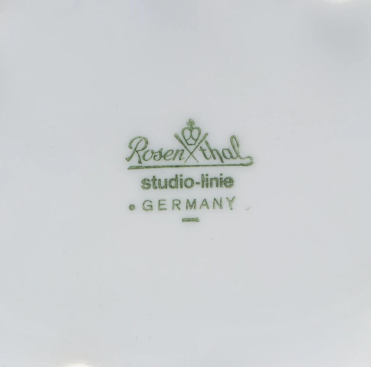 Bjørn Wiinblad for Rosenthal Studio-Linie Gold Over Porcelain Vase For Sale 4