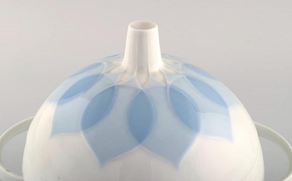 German Bjørn Wiinblad for Rosenthal. Two Lotus Porcelain Lidded Tureens For Sale