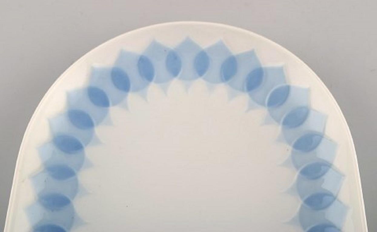 Modern Bjørn Wiinblad for Rosenthal. Two Lotus Porcelain Serving Dishes, 1980s