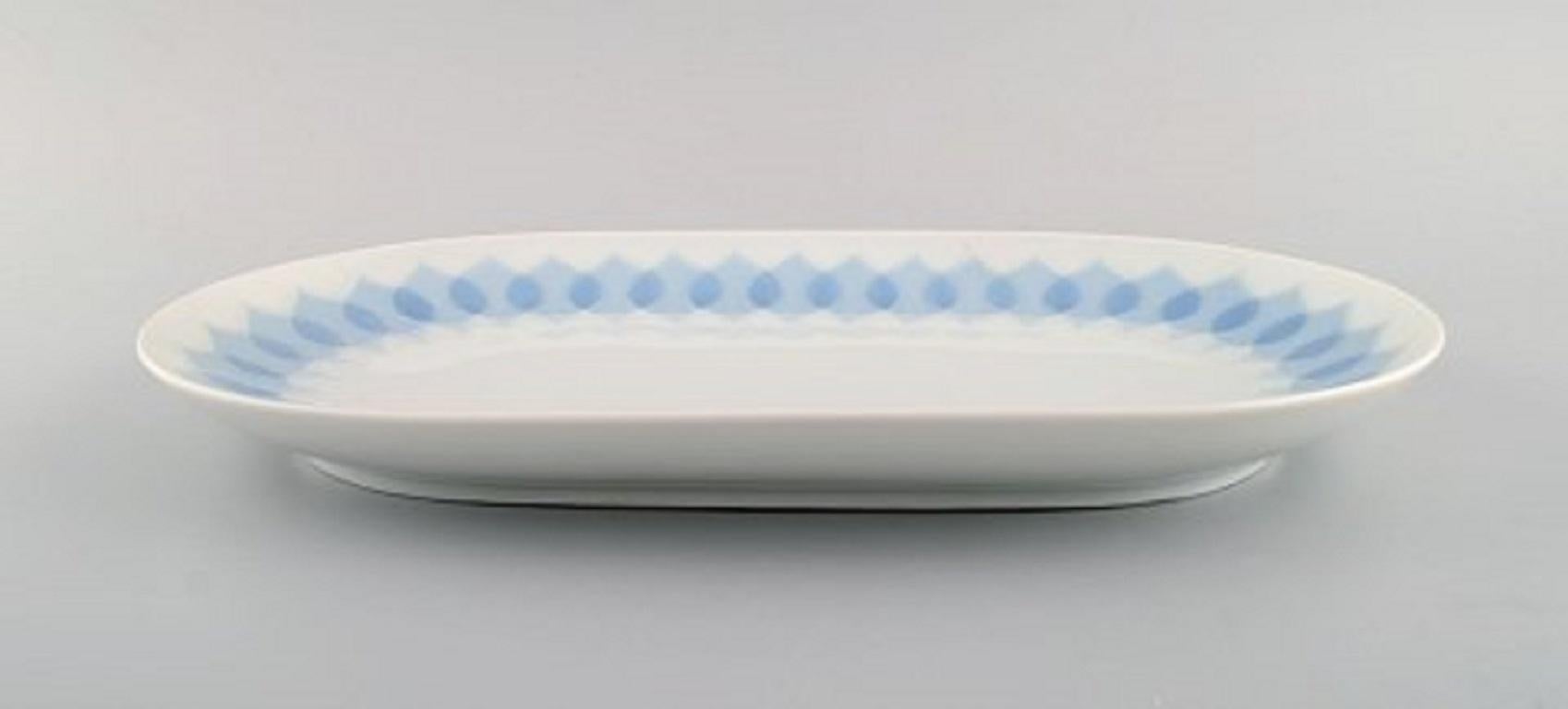 German Bjørn Wiinblad for Rosenthal. Two Lotus Porcelain Serving Dishes, 1980s