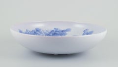 Bjørn Wiinblad for The Blue House, own studio. Large ceramic bowl.