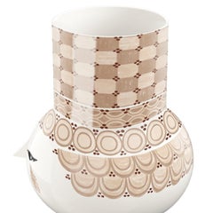 Bjørn Wiinblad 'Olga' Vase, Sand, 13.8 in H