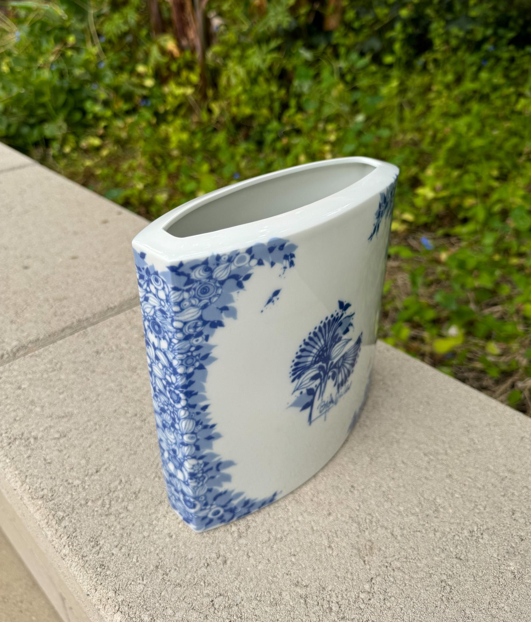 Bjørn Wiinblad Vaso a cuscino in porcellana per Rosenthal Studio Line, Germania, c.C. 1980 in vendita 8