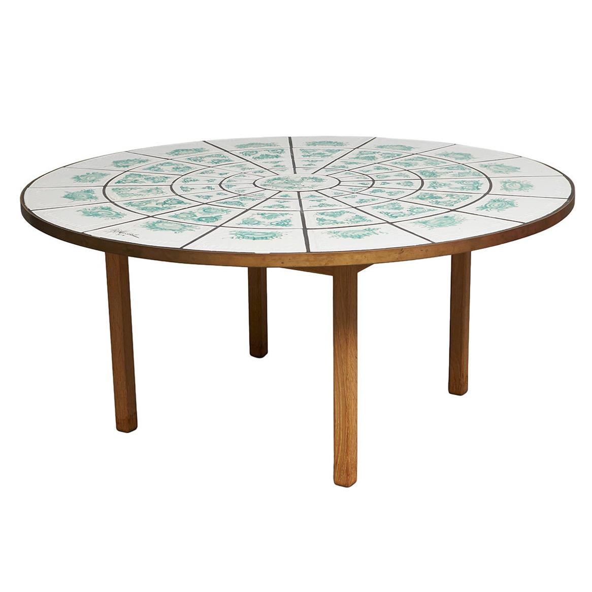 Bjørn Wiinblad Tiled Coffee Table