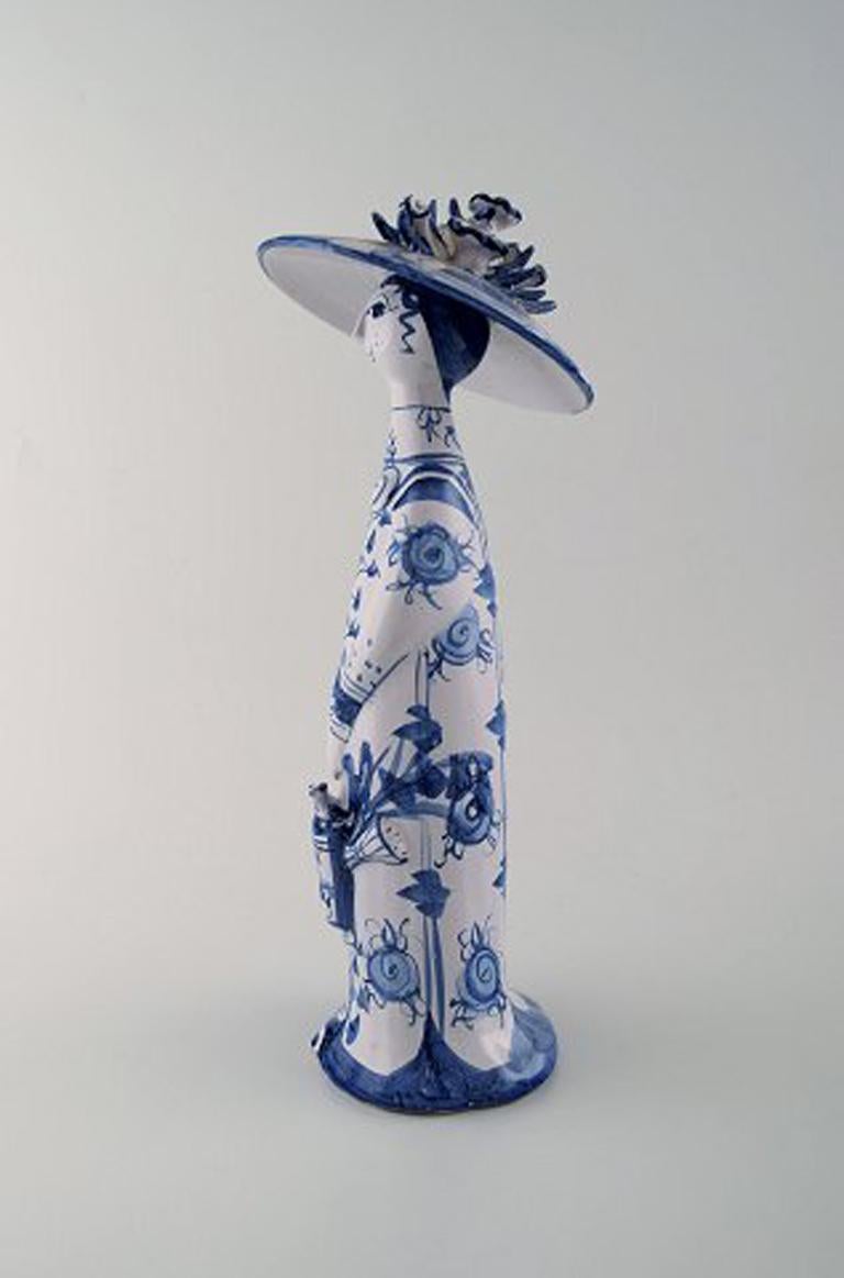 Danish Bjørn Wiinblad Unique Ceramic Figure, 