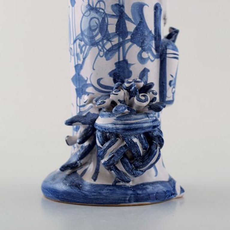 Late 20th Century Bjørn Wiinblad Unique Ceramic Figure, 