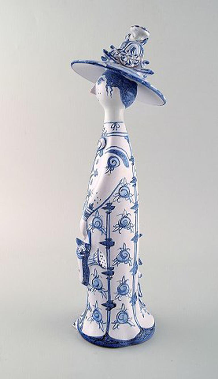 Bjørn Wiinblad Unique Ceramic Figure, 