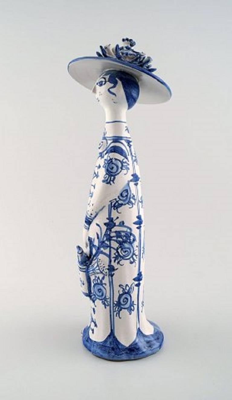 Bjørn Wiinblad unique ceramic figure. 