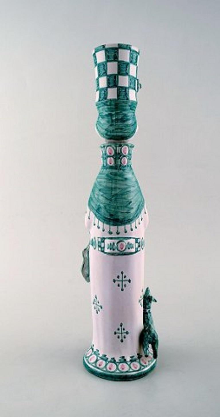 Bjørn Wiinblad Unique Ceramic Figure, 