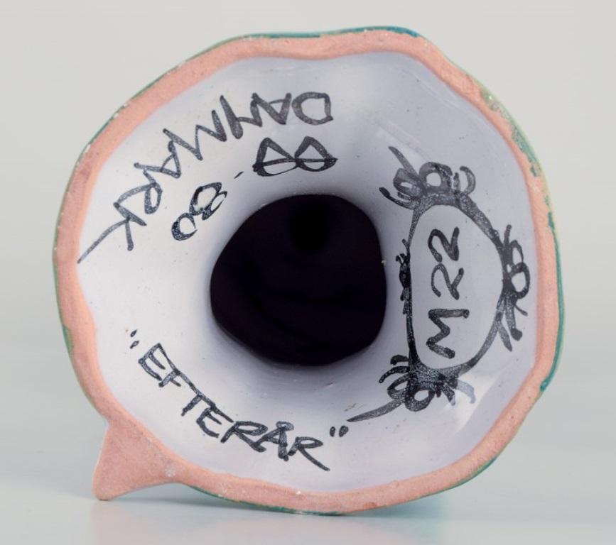 Ceramic Bjørn Wiinblad, unique ceramic figurine. 