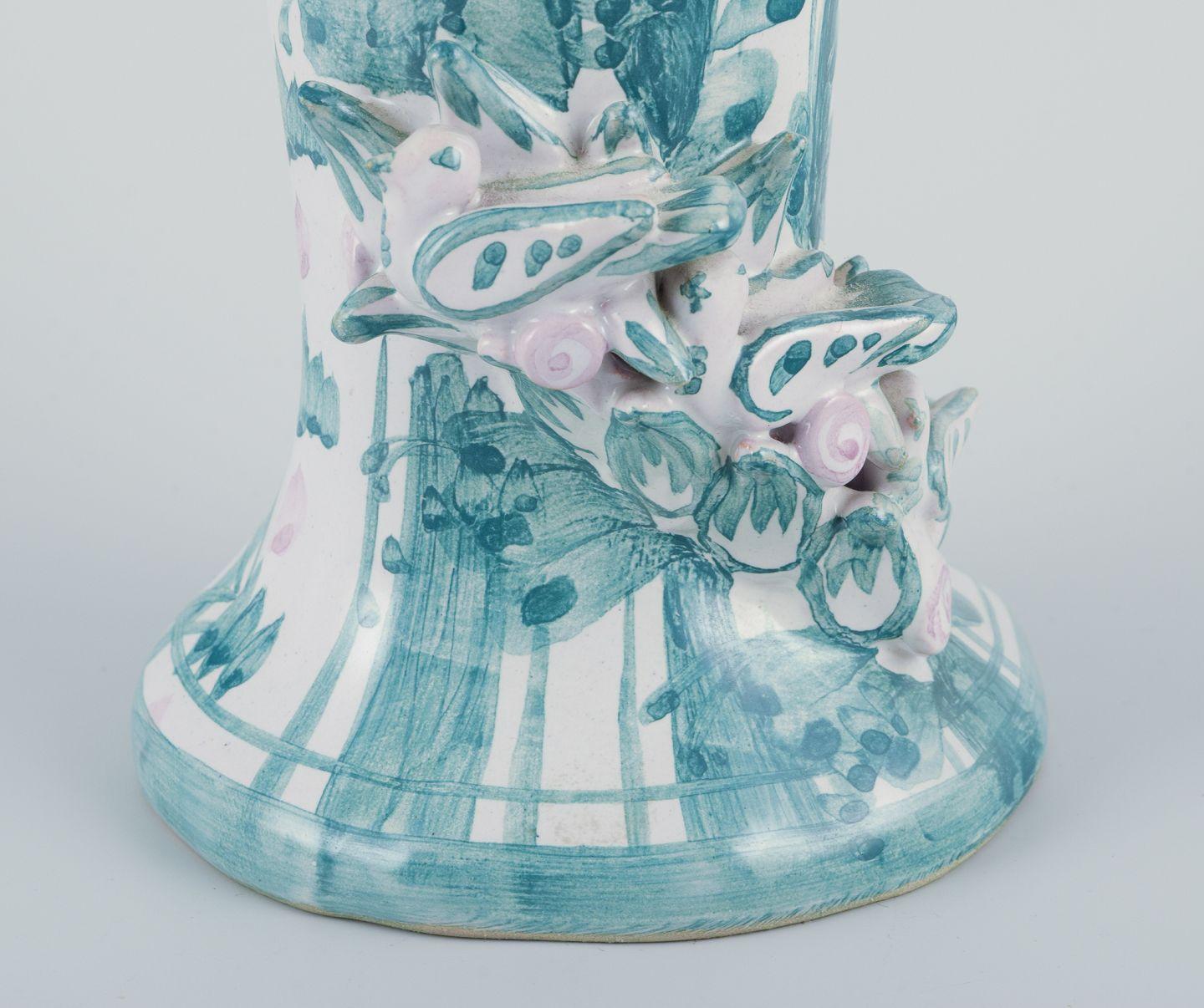 Bjørn Wiinblad, estatuilla única de cerámica. Primavera