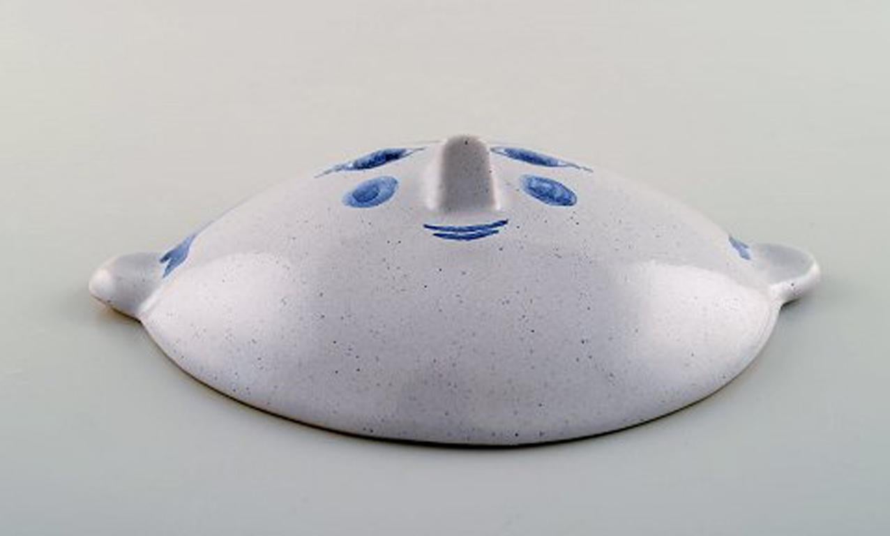 Danish Bjørn Wiinblad Unique Ceramic Wall Relief in the Form of Face, Model A3