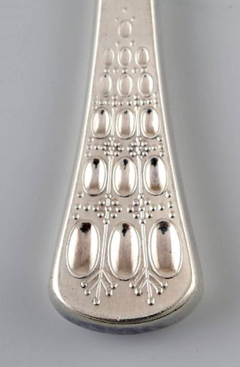 Mid-Century Modern Bjørn Wiinblad, Cutlery, 'Romanze' for Rosenthal, Sterling Silver
