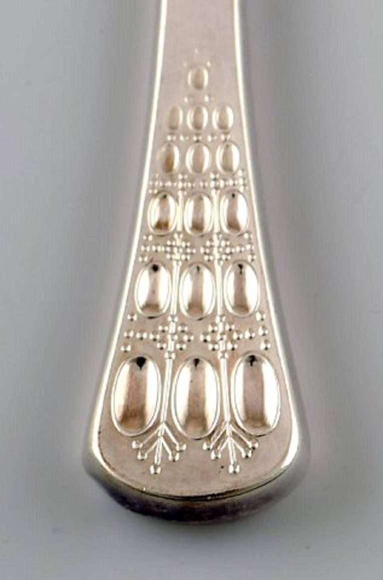 Mid-Century Modern Bjørn Wiinblad, Cutlery, 'Romanze' for Rosenthal, Sterling Silver