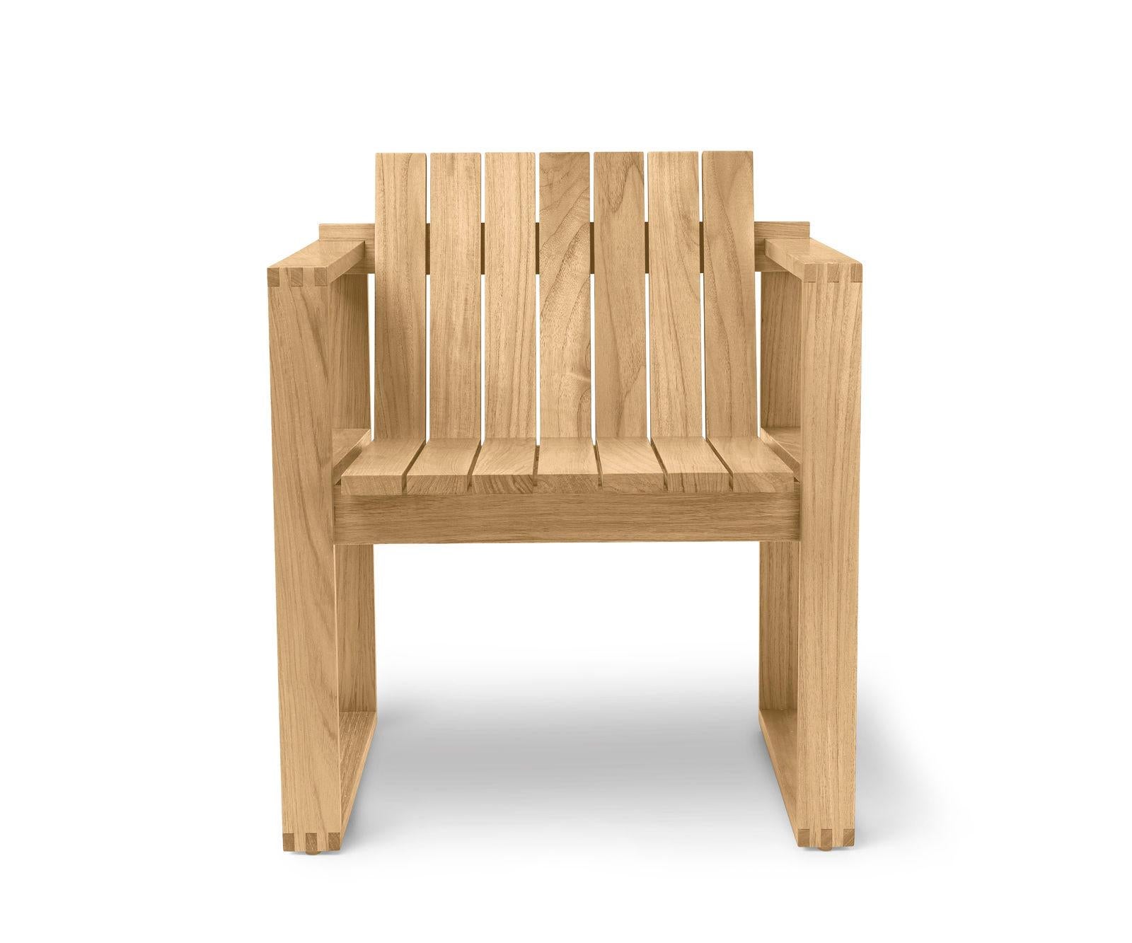 Modern BK10 Dining Chair with Cushion by Bodil Kjær